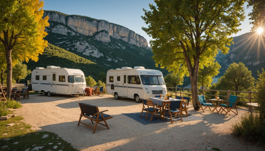 Caravaning im verdon: wo sie komfortabel übernachten können